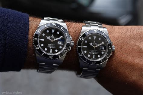 rolex sub 40 vs 41|rolex submariner 41 vs 40mm.